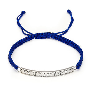 Tolerance Drawstring Bracelet - Royal Blue