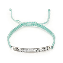 Load image into Gallery viewer, Tolerance Drawstring Bracelet - Mint Green