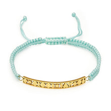 Load image into Gallery viewer, Tolerance Drawstring Bracelet - Mint Green