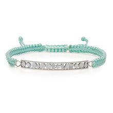 Load image into Gallery viewer, Tolerance Drawstring Bracelet - Mint Green