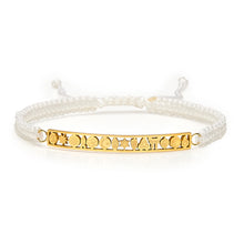 Load image into Gallery viewer, Tolerance Drawstring Bracelet - Bright White