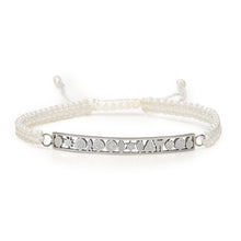 Load image into Gallery viewer, Tolerance Drawstring Bracelet - Bright White