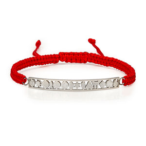 Tolerance Drawstring Bracelet - True Red