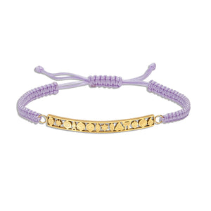 Tolerance Drawstring Bracelet - Lavender