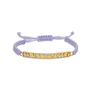 Tolerance Drawstring Bracelet - Lavender